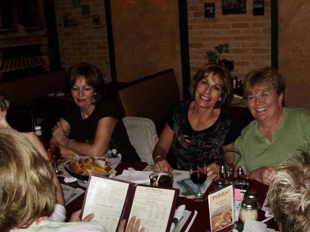 Left to right (maiden names): 
Becky Lytton; Vikki Ninni; Cindy Emigh